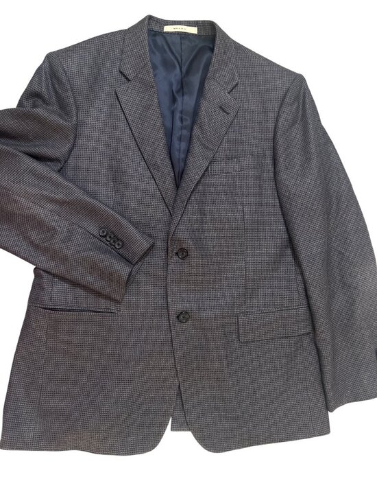 John W. Nordstrom Other - John W. Nordstrom Men’s Silk Wool Blend Sport Coat Blazer Gray Check 42R Jacket